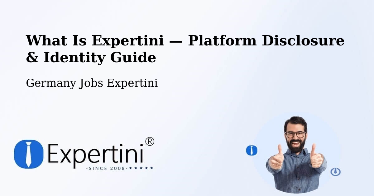 What Is Expertini — Platform Disclosure & Identity Guide – Remse